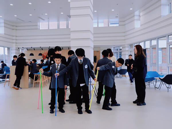 在校100天庆典,南通惠立学校
